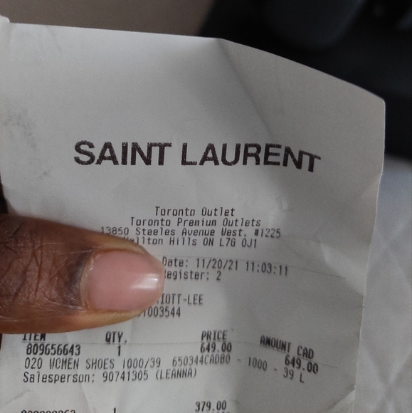 Womens shoes Saint Laurent sz 39 - Picture 2 of 4